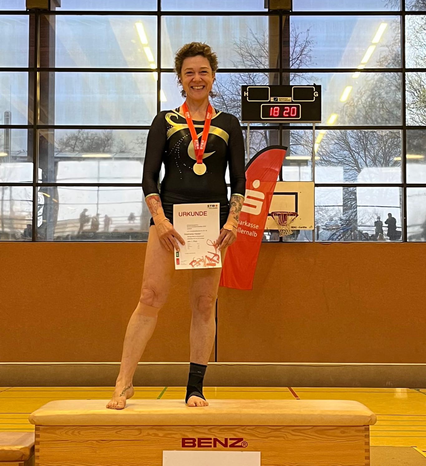 Stephanie Heider bei den Seniorenmeisterschaften Hechingen 2026